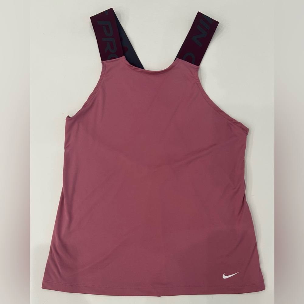 Nike Dri-Fit Pro Mauve and Maroon Tank